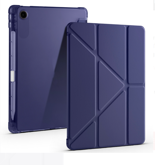 Lenovo Tab TB-311FU Uyumlu Kılıf – Kalem Bölmeli, Tri-Folding, Standlı Tablet Koruyucu