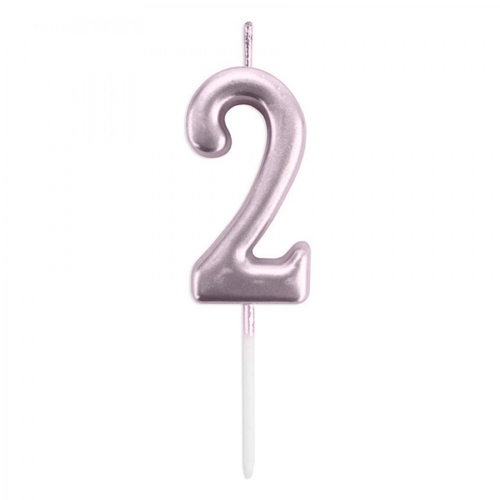 2 Rakam Mum Pembe