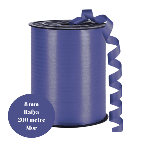 Rafya 8mm 200 metre Mor