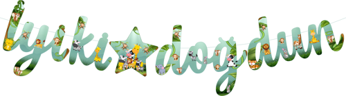 Safari Temalı İyiki Doğdun Kaligrafi Banner