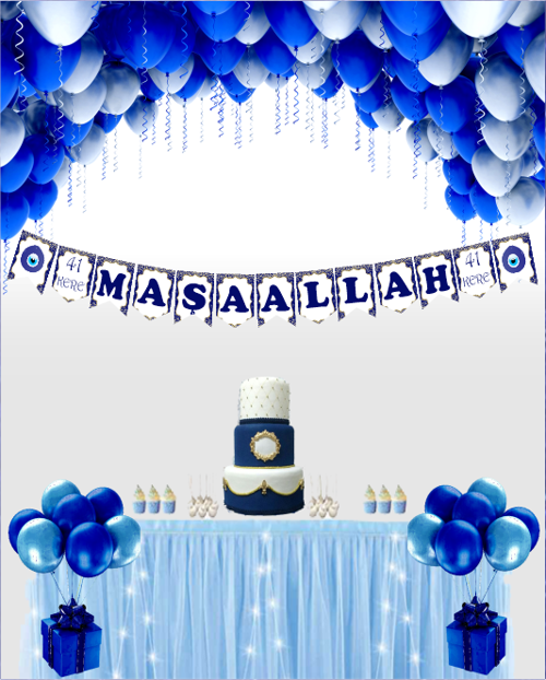 Maşallah Temalı Uzar Yazı Banner