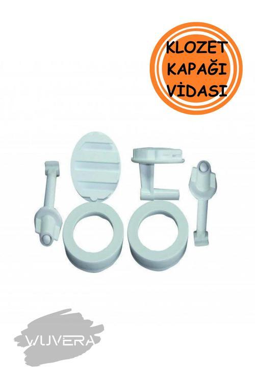 Plastik Klozet Kapak Montaj Vidası Seti
