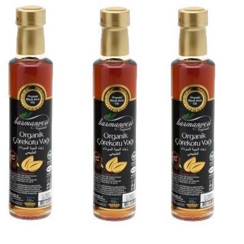 Organik ÇörekOtu Yağı 250 ml 3 Adet