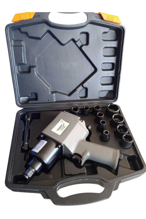 Akdeniz Tt130B (12F01B6) 1/2İnç Havalı Somun Sökme Lokmalı Set