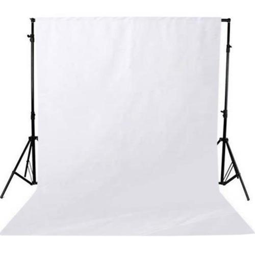 Seyyar Beyaz Fon Perde (Katlanabilir Kumaş) 3x6 Metre