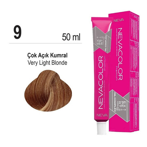 SAÇ BOYASI 9. ÇOK AÇIK KUMRAL