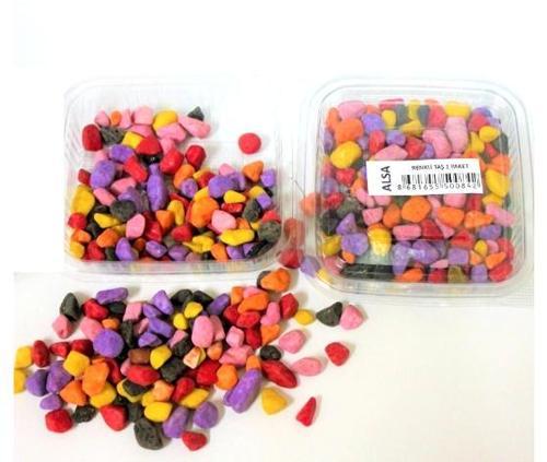 Dekoratif Renkli Taş Paketli - 2 paket