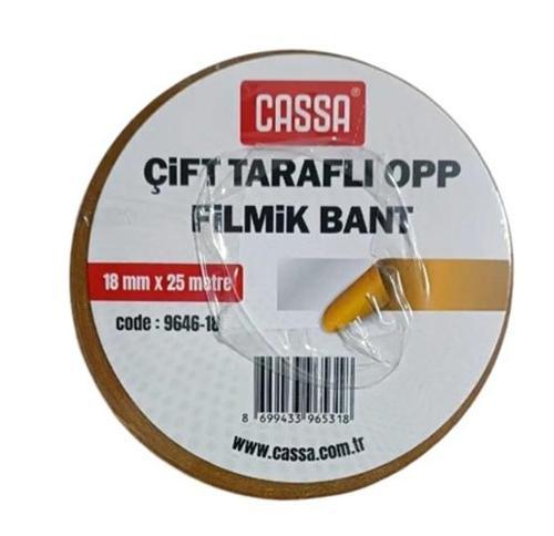 Cassa Çift Taraflı Bant 18Mmx25M - 3 adet
