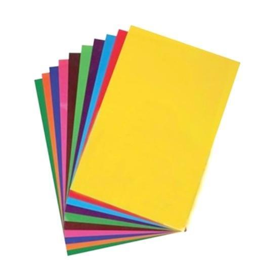 Single Color Fon Kartonu 24X34cm 10 Renk - 3 paket