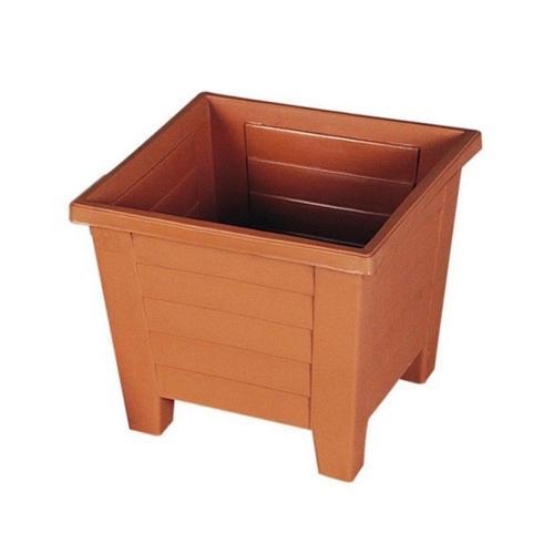 SY-5848 Dekoratif Plastik Kare Ayaklı Saksı 30 Litre No 5