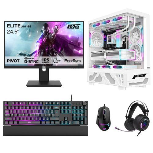 DRx7706 Ryzen 5 5600 32GB 1TB NVMe 16GB RTX5060Ti 24.5 İnç 500Hz 1ms Oyuncu Hazır Sistem