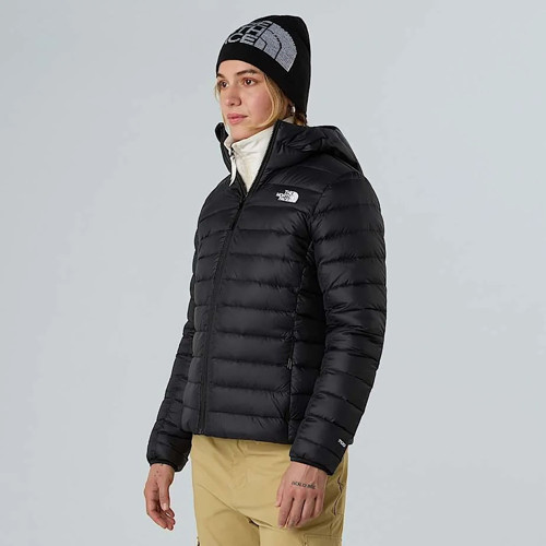 Kadın Kaz Tüyü Mont Classıc Down Hooded Jacket Nf0A8D3Ejk31