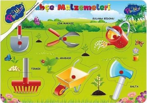 Ahşap Tutmalı Bahçe Malzemeleri 2 ONY293 Playwood
