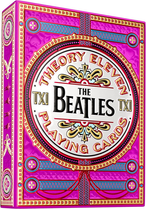 The Beatles Pink Oyun Kağıdı Kartı Kartları Destesi Koleksiyonluk