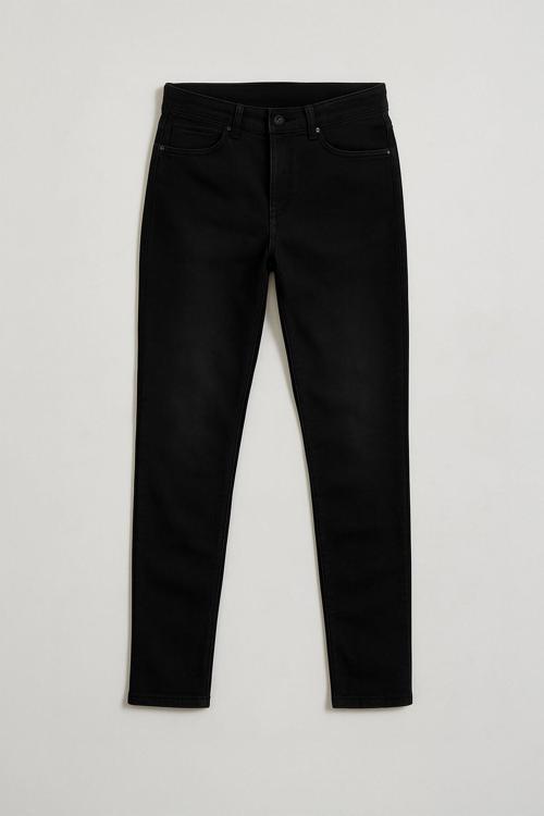 Kadın Skinny Fit Likralı Koyu Antrasit Jean Pantolon