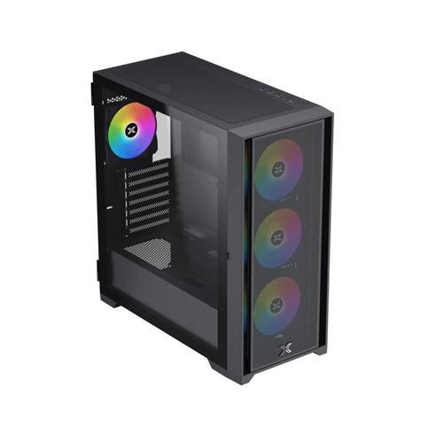 Master X II Pro Siyah 4x120mm Rainbow Rgb Fanlı + 750w PSU Midt Atx Gaming Kasa