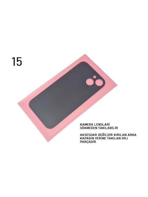 iPhone 15 Arka Pil Batarya Kapağı (CAM)