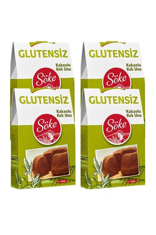 Glutensiz Kakaolu Kek Un 4 X 225 G 4 Lü Set