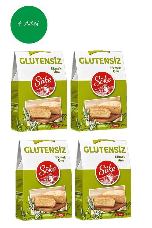 Glutensiz Ekmek Unu 250gr x 4 Adet