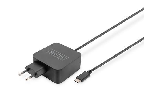 Dizüstü Bilgisayar Şarj Cihazı USB-C, güç beslemesi 65W PD3.0&lt;br&gt;
Digitus Notebook Charger USB-C, 65W PD3.0