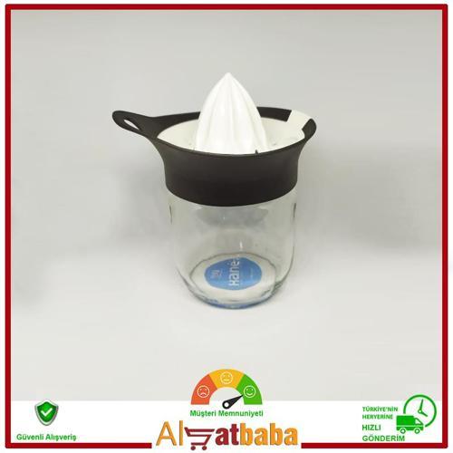 Cam Hazneli Limon Sıkacağı Narenciye Sıkacağı Limonluk 300 Ml