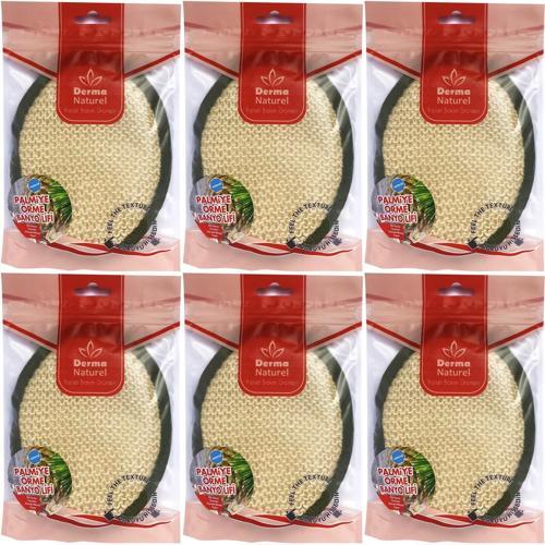 Örme Banyo Yüz Lifi (15*24CM) MS-02 (6 Lı Set)