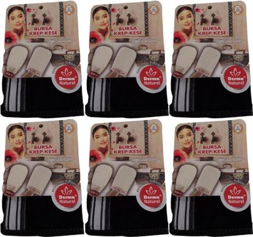 Krep Kese - Siyah MS-28 (6 Lı Set)