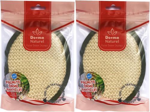 Örme Banyo Yüz Lifi (15*24CM) MS-02 (2 Li Set)