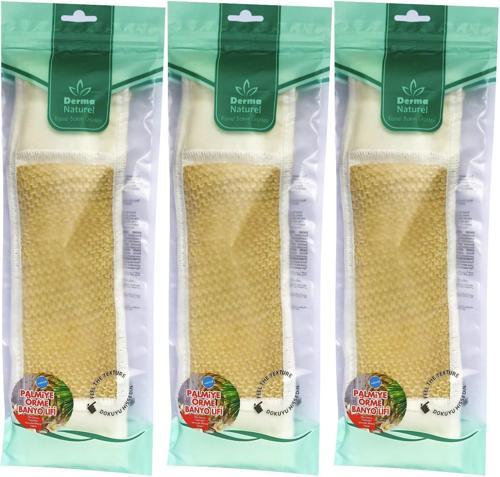 Palmiye Örme İpli Banyo Kemeri (8*24CM) (3 Lü Set)