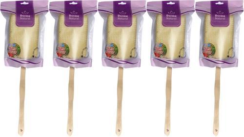 Palmiye Örme Sopalı Banyo Sırt Lifi (8*24CM) MS-09 (5 Li Set)