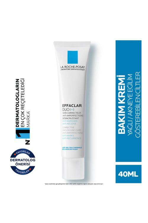 - Yağlı Ciltler İçin Bakım Kremi 40Ml - Effaclar Duo+