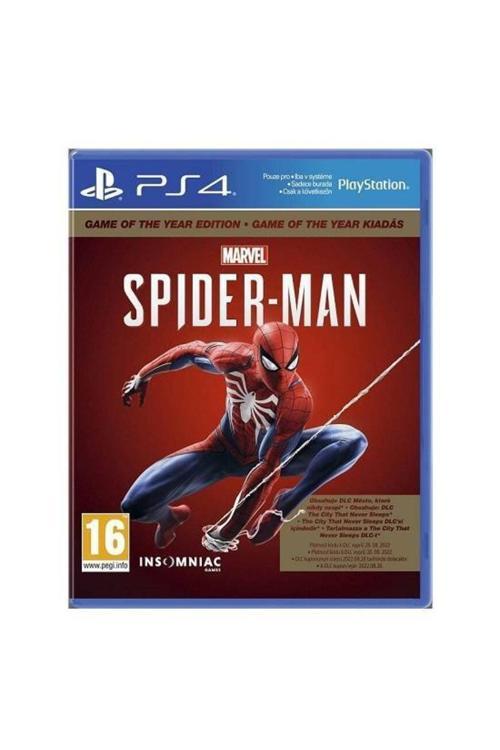 Ps4 Oyun Spiderman Goty Edition