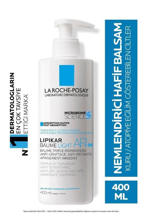 Lipikar Baume Light Ap+M - Atopiğe Eğilim Gösteren Ciltler 400Ml
