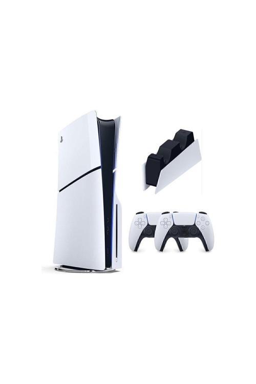 Playstation 5 Slim İthalatçı Garantili + 2.Dualsense + Şarj İstasyonu