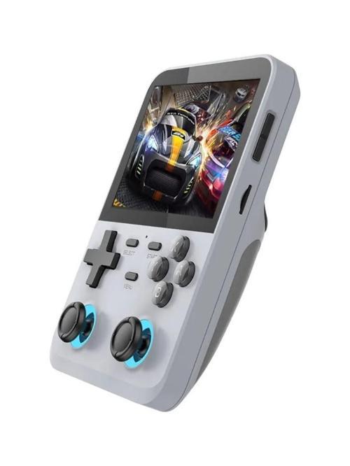 D007 Plus Android Retro Oyun Konsolu 3.5 İnç Ips Ekran Video Oynatıcı 64Gb Oyunları