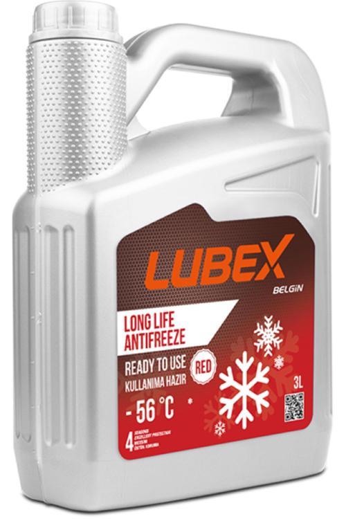 Long Lıfe Red Antifreeze Ready To Use -56 3 Lt