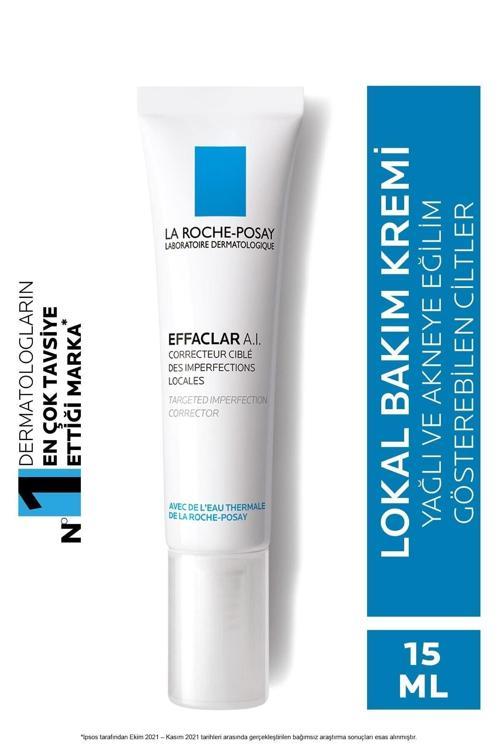 Effaclar A.I. 15Ml - Yağlı Ve Akneye Eğilim Gösteren Ciltler Için Cilt Kusuru Kremi 3337875609593