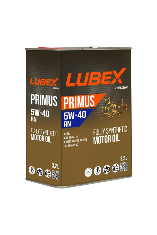 Primus Rn 5W-40 3.2 Lt Tam Sentetik Motor Yağı
