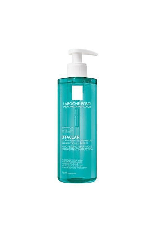 Effaclar Akneye Eğilimli Ve Yağlı Ciltler İçin Leke Karşıtı Mikro Peeling Temizleme Jeli 400Ml