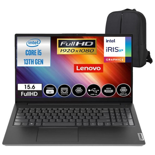 V15 G4 Intel Core I5-13420H 20 GB 256 GB SSD UHD Graphics 15.6 " Full Hd Windows 11 Notebook 83A1008TTR & Çanta