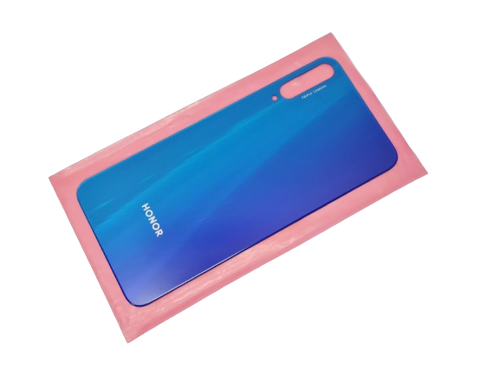 Huawei Uyumlu Honor Play 3 Arka Pil Batarya Kapağı Mavi
