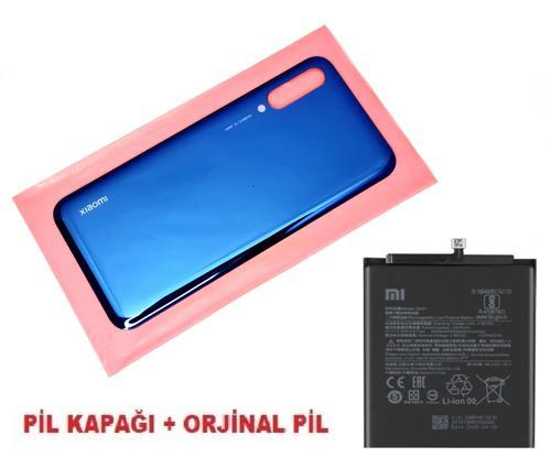 Xiaomi Mİ A3 Arka Pil Batarya Kapağı + PİL (CAM) MAVİ