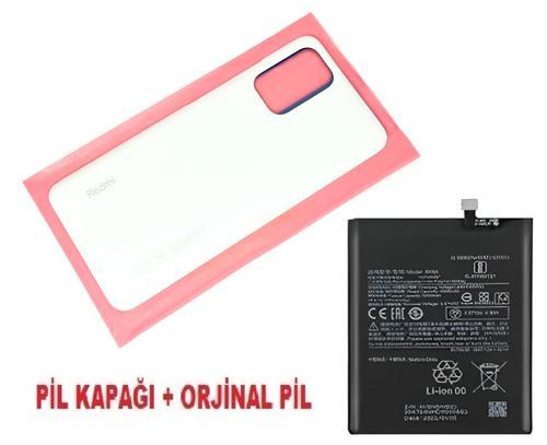 Xiaomi Redmi NOTE 10 (4G) Arka Pil Batarya Kapağı + PİL BEYAZ