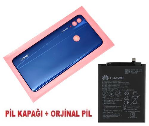 Honor 10 Lite Arka Pil Batarya Kapağı + PİL MAVİ