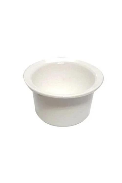 Plastik Tıraş Tası Lüx Tip Beyaz SL-307