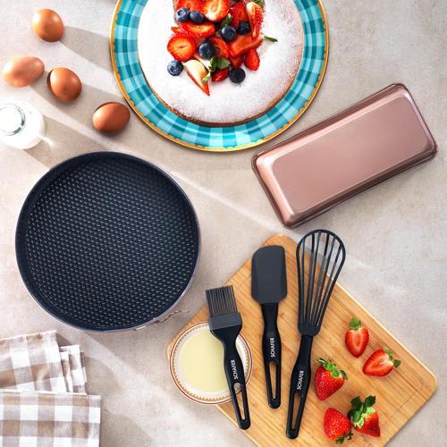 Ariana Kek Kalıbı+Pasta Seti 5 Parça-Rosegold