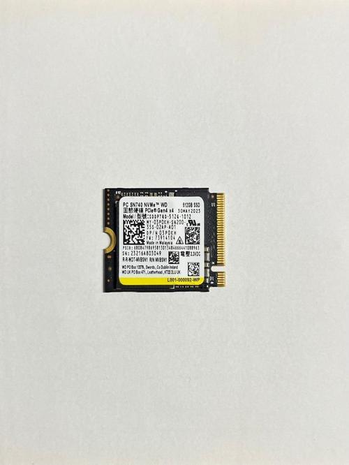 WESTERN DIGITAL SN740 SDDPTQD-512G 512GB 2230  M.2 SSD