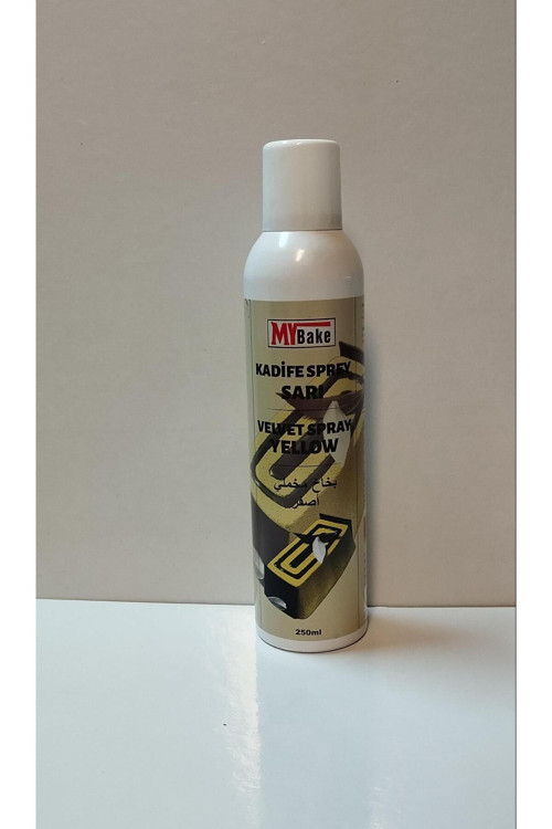 Boya Sprey Velvet 250 Ml Sarı