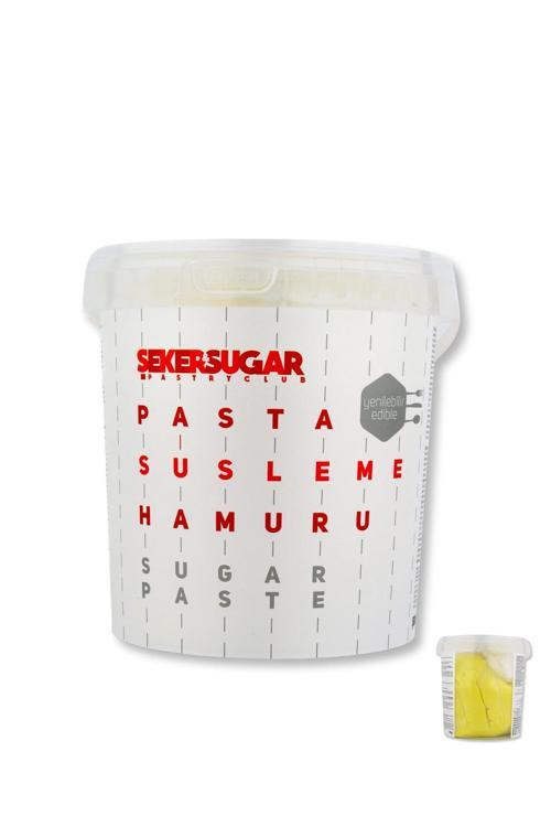 Şeker Hamuru 1 Kg Sarı