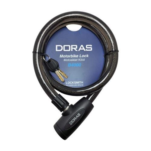 B4000 ANAHTARLI MOTOSİKLET KİLİDİ 120X20